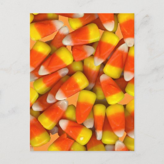Candy Corn Postcard Postkarte (Vorderseite)
