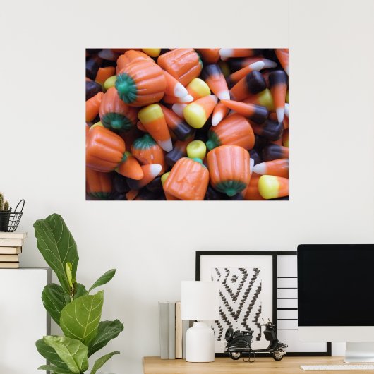 Candy Corn Poster (Heimbüro)