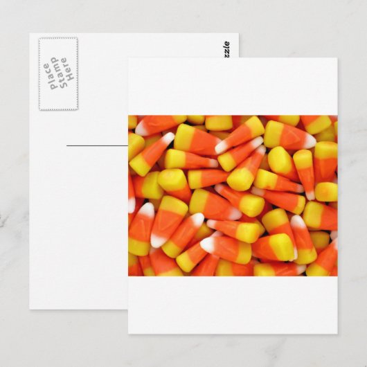 CANDY CORN POSTKARTE (Vorne/Hinten)