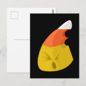 Candy Corn Postkarte (Vorne/Hinten)