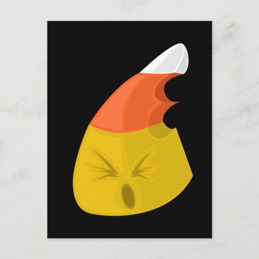 Candy Corn Postkarte (Vorderseite)