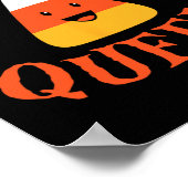 Candy Corn Queen Halloween-Party Niedlich Kostüm F Poster (Ecke)
