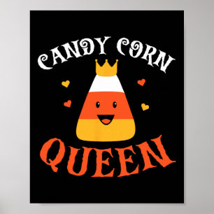 Candy Corn Queen Halloween-Party Niedlich Kostüm F Poster