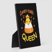 Candy Corn Queen Niedlich Halloween Kawaii Crown Fotoplatte (Seite)