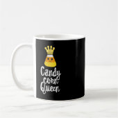 Candy Corn Queen Niedlich Halloween Kawaii Crown Kaffeetasse (Links)