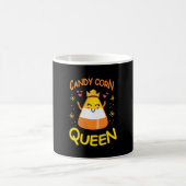 Candy Corn Queen Niedlich Halloween Kawaii Crown Kaffeetasse (Mittel)