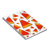Candy Corn Red & Orange Notizblock (Rechte Seite)