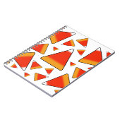 Candy Corn Red & Orange Notizblock (Linke Seite)