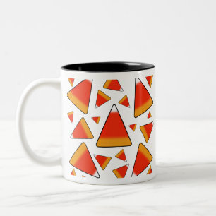 Candy Corn Red & Orange Zweifarbige Tasse