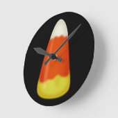Candy Corn Runde Wanduhr (Winkel)
