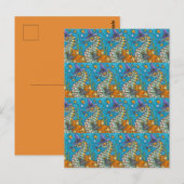 CANDY CORN SEEPFERD WITCH, UNTER DEM MEER HALLOWEE POSTKARTE (Vorne/Hinten)