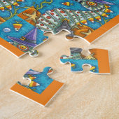 CANDY CORN SEEPFERD WITCH, UNTER DEM MEER HALLOWEE PUZZLE (Seite)