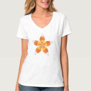 Candy Corn Star - Halloween Sweet Leckerei T-Shirt