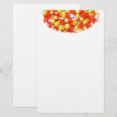 Candy Corn Stationery Briefpapier (Vorne/Hinten)