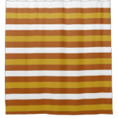 Candy Corn Stripes Duschvorhang (Vorderseite)