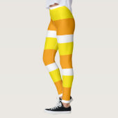 Candy Corn Stripes Fall Leggings (Links)