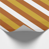 Candy Corn Stripes Geschenkpapier (Ecke)