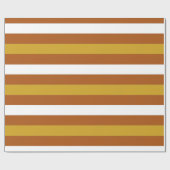 Candy Corn Stripes Geschenkpapier (Flach)