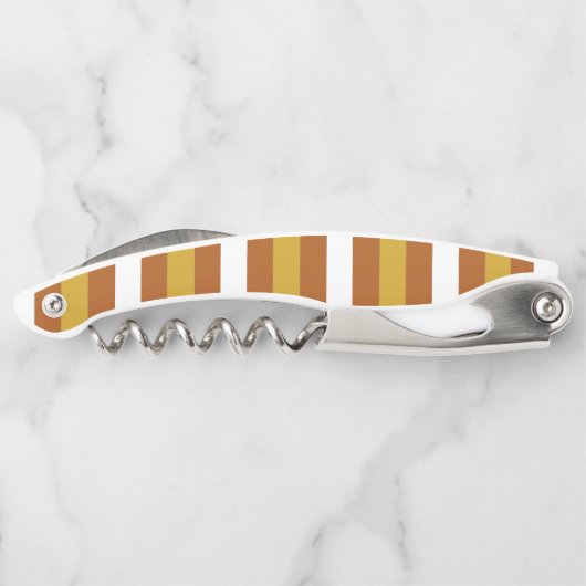 Candy Corn Stripes Kellnermesser (Rückseite)