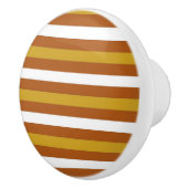 Candy Corn Stripes Keramikknauf (Rechts)