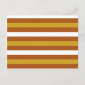 Candy Corn Stripes Postkarte (Vorderseite)