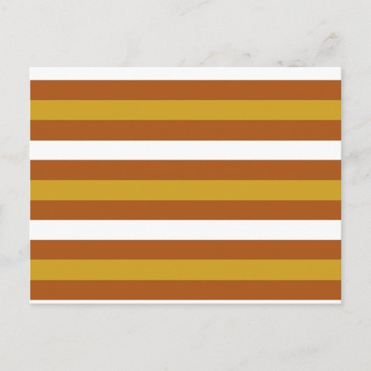 Candy Corn Stripes Postkarte (Vorderseite)