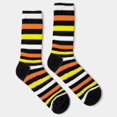 Candy Corn Stripes Socken (Rechts)