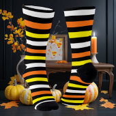 Candy Corn Stripes Socken
