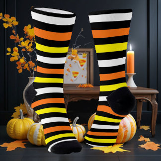 Candy Corn Stripes Socken