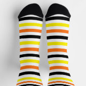 Candy Corn Stripes Socken (Oben)
