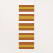 Candy Corn Stripes Yogamatte (Rückseite)