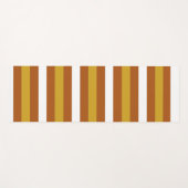 Candy Corn Stripes Yogamatte (Vorderseite (Horizontal))
