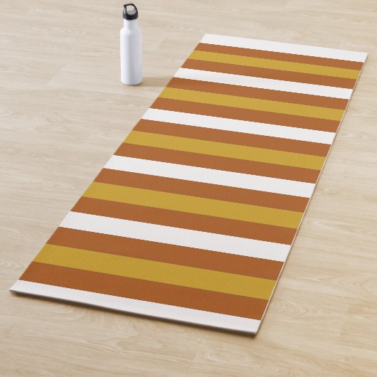 Candy Corn Stripes Yogamatte (Beispiel)