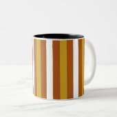 Candy Corn Stripes Zweifarbige Tasse (VorderseiteRechts)
