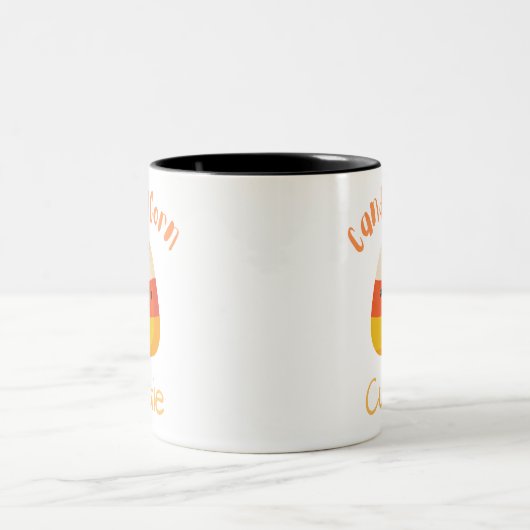 Candy Corn Süsse Zweifarbige Tasse (Mittel)
