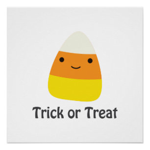Candy corn - Süßes oder Saures Poster