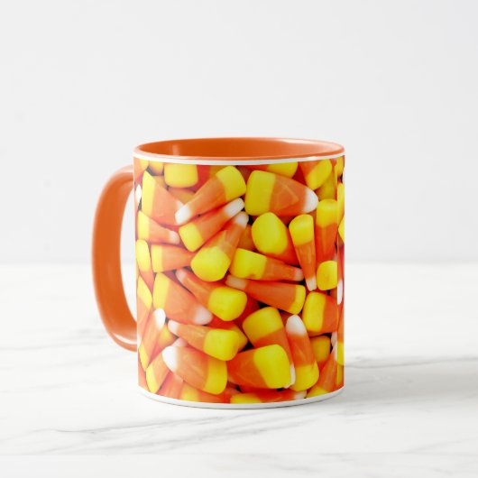 Candy Corn Tasse (Vorderseite Links)