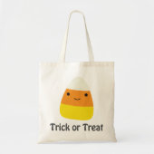 Candy corn - Trick oder Trete Tragetasche (Vorne)