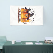 Candy Corn Trio � Lustige Halloween-Figuren Banner (Messeveranstaltung)