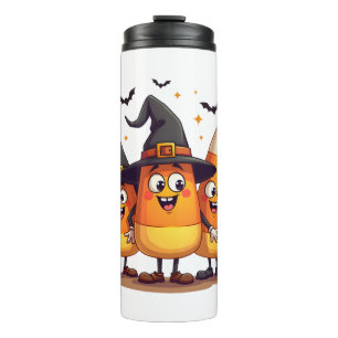 Candy Corn Trio � Lustige Halloween-Figuren Thermosbecher