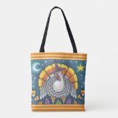 CANDY CORN TÜRKEY ERNTEDANK SOLLTE TOTE BAG TASCHE (Rückseite)