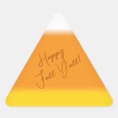 Candy Corn Umschlag Aufkleber (Vorderseite)