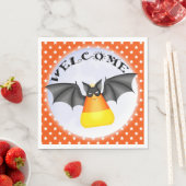 Candy Corn Vampire Halloween Napkin Serviette (Beispiel)