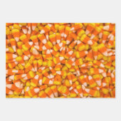 Candy Corn Wrapping Paper Geschenkpapier Set (Vorderseite 2)