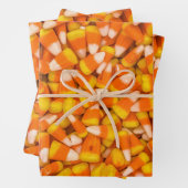 Candy Corn Wrapping Paper Geschenkpapier Set (Beispiel)