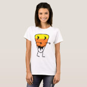 Candy Corn Zombie T - Shirt Halloween Women's T-Sh (Vorne ganz)