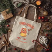 Candy-Corned – Lustiger Weihnachts-Candy-Corn-Wort Tragetasche