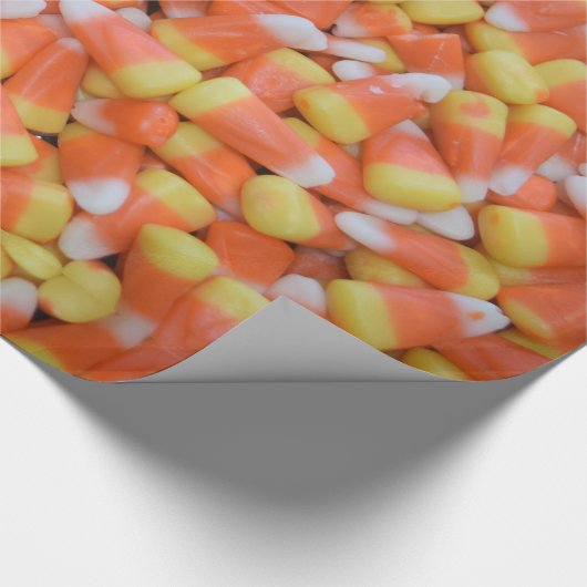 Candy Cornn Wrapping Paper Geschenkpapier (Ecke)