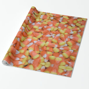 Candy Cornn Wrapping Paper Geschenkpapier