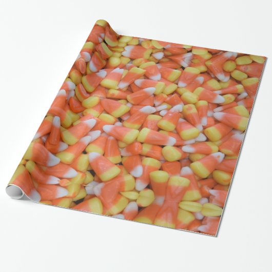 Candy Cornn Wrapping Paper Geschenkpapier (Ungerollt)